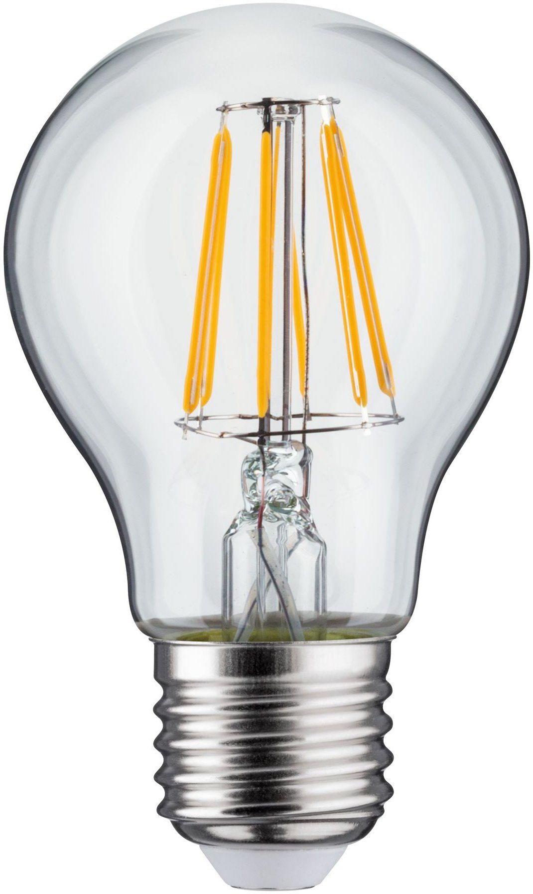 Paulmann LED-Filament 4er Pack 7W E27, 2700K, St., klar E27 Warmweiß 4