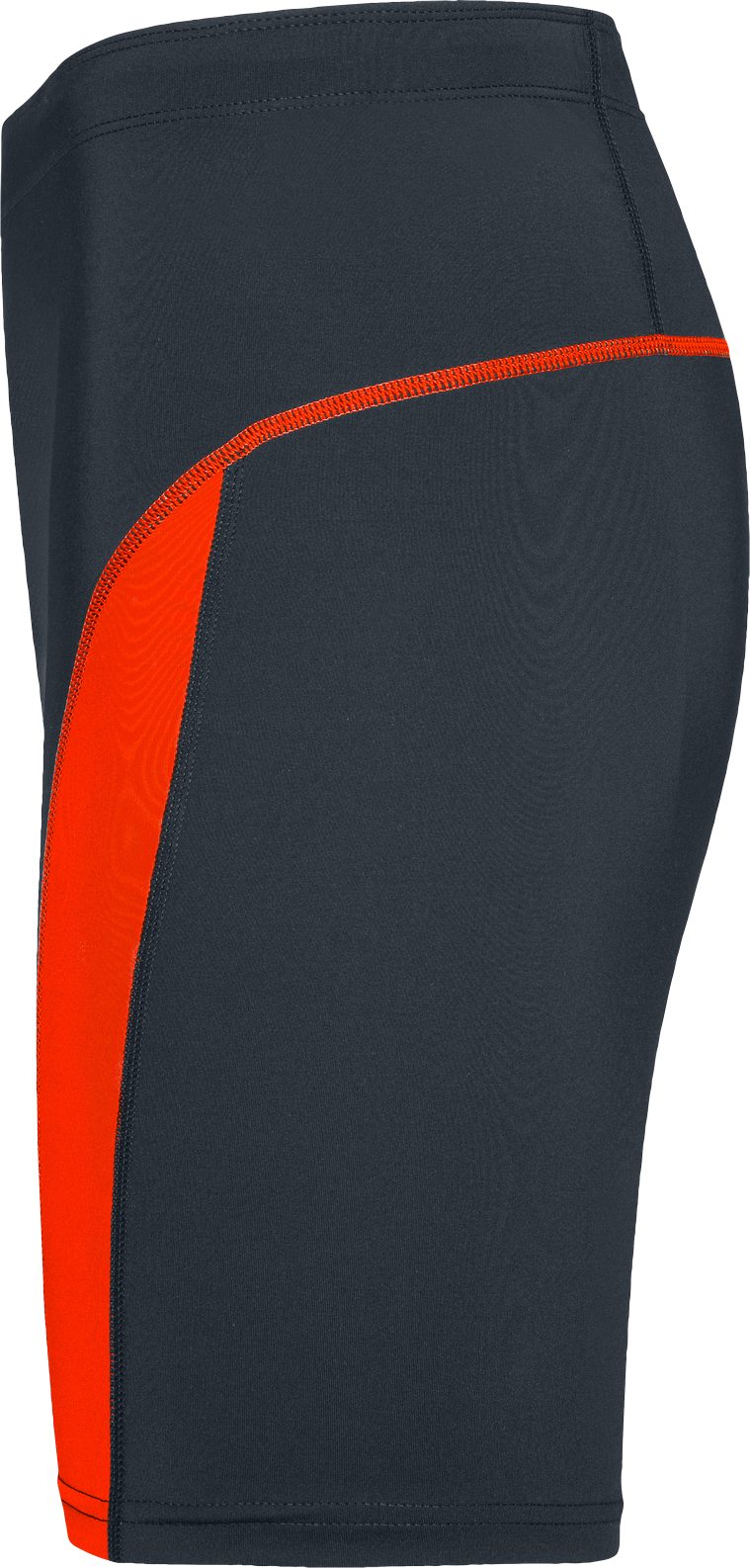 James & Nicholson Laufhose Doppelpack Kurze Lauftights Herren Laufhose Running Shorts JN478 (Doppelpack, 2er-Pack) Weiche, elastische Qualität mit Elasthan