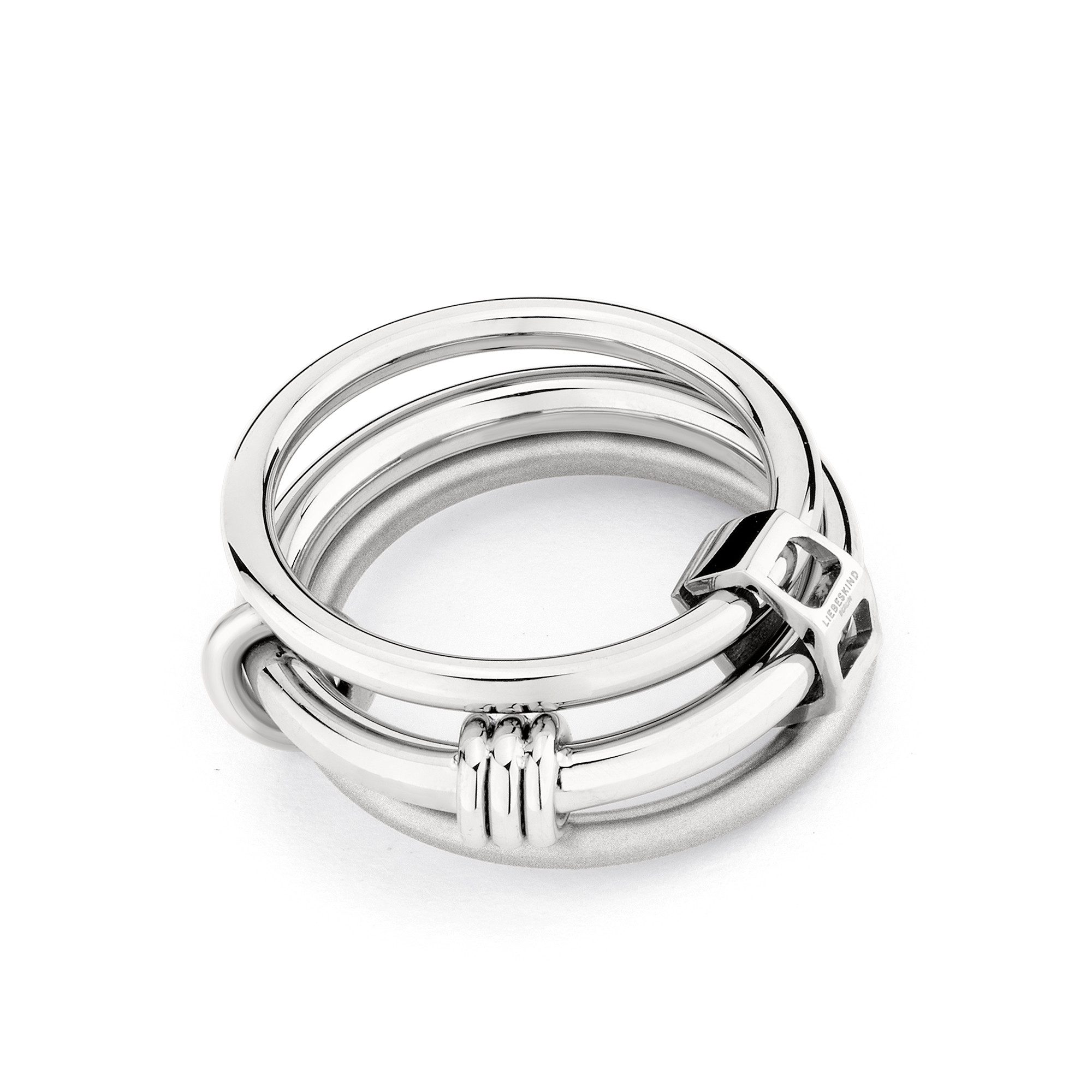 Liebeskind Berlin Fingerring Schmuck Geschenk Edelstahl The Layer-Ring günstig online kaufen