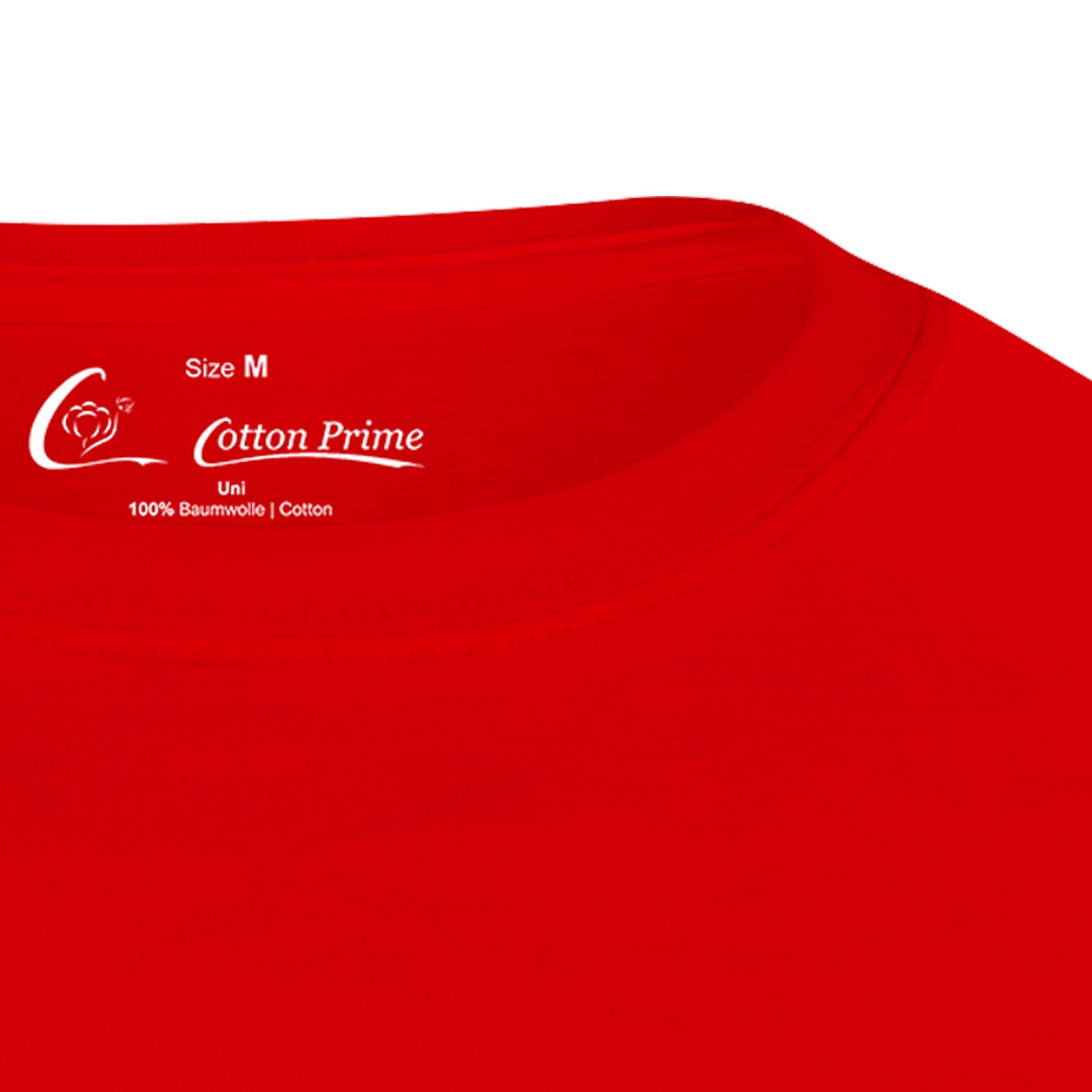 Tee T-Shirt Rot O-Neck Prime® - Cotton