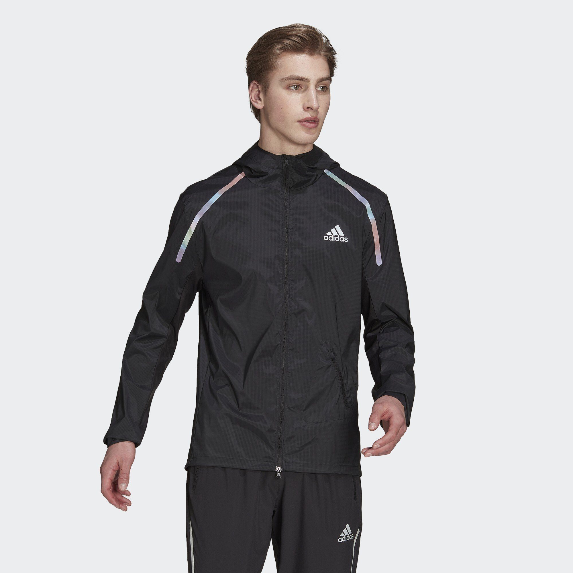 adidas Performance Laufjacke MARATHON JACKE Black