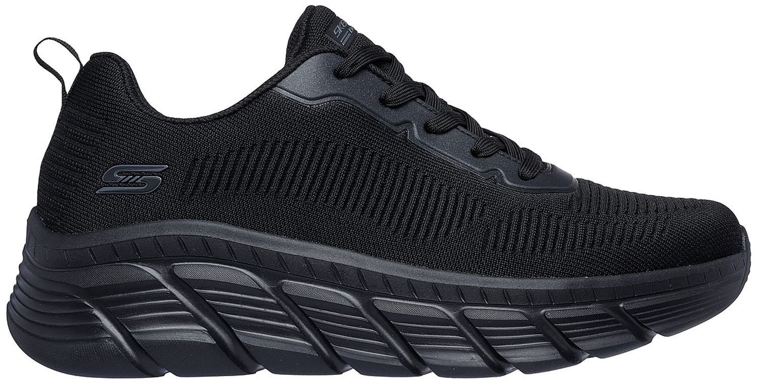Skechers Bobs B Flex Hi Schwarz BBK Schnürschuh