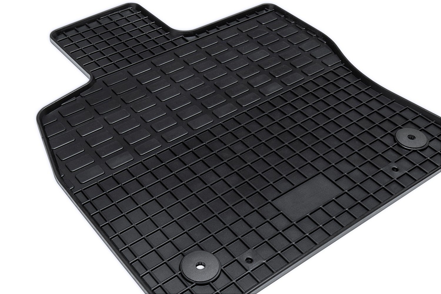 teileplus24 Car Floor Mats GM-104 Rubber Floor Mat Set compatible with VW Tiguan 2 2016-2024