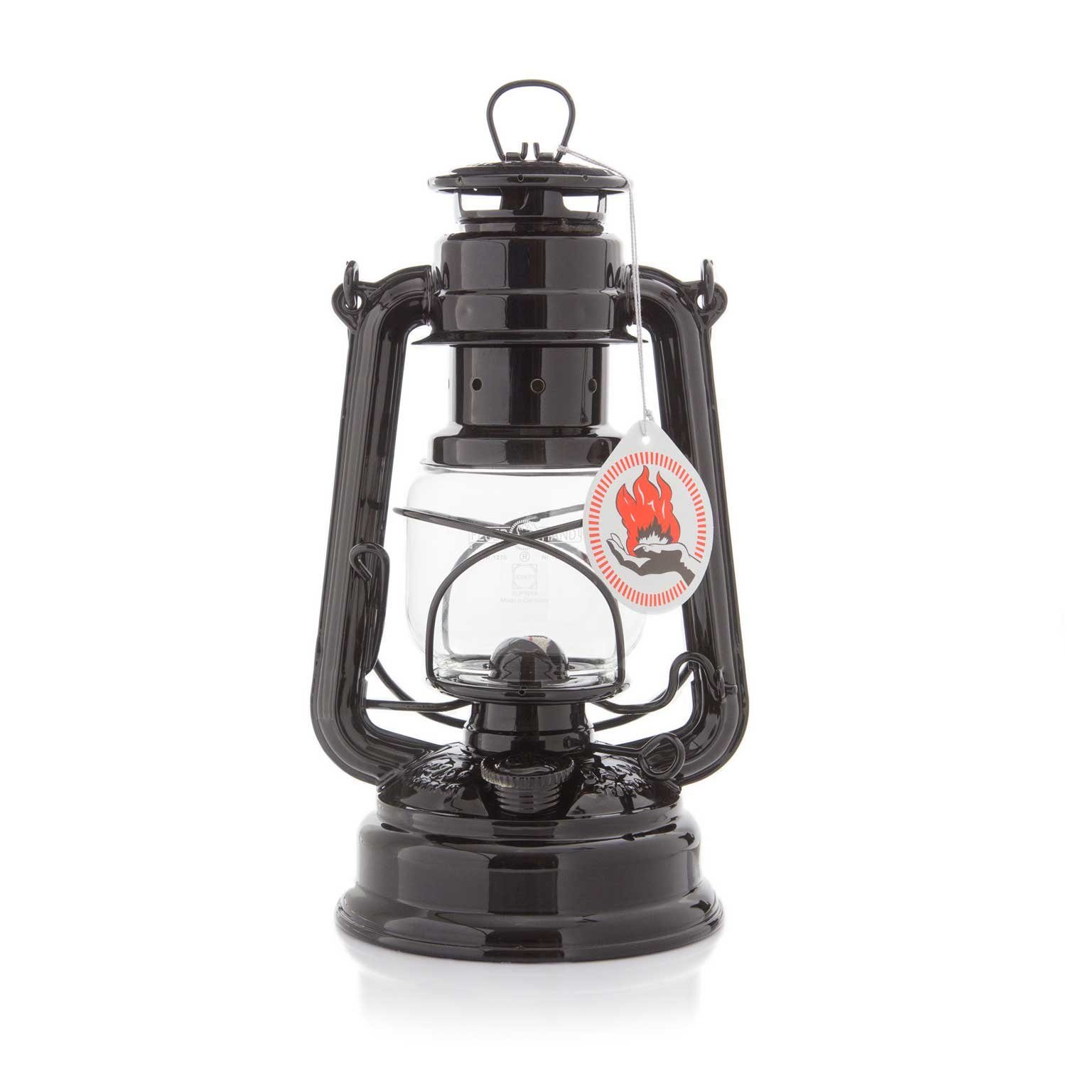 Feuerhand Laterne Sturmlaterne 276 tiefschwarz, Baby Special Petroleumlampe