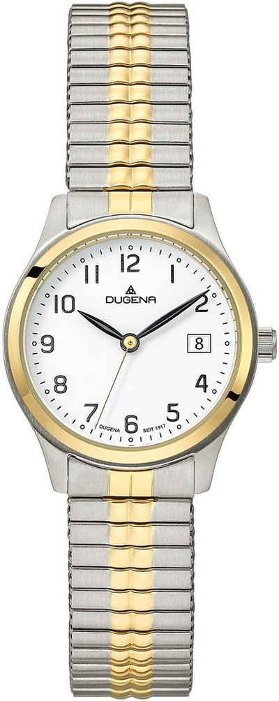 Dugena Quarzuhr Bari, 4460757, Armbanduhr, Damenuhr, Datum