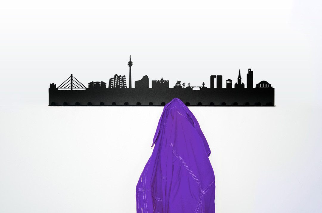 Radius Wandgarderobe Skyline Städte-Garderobe günstig online kaufen