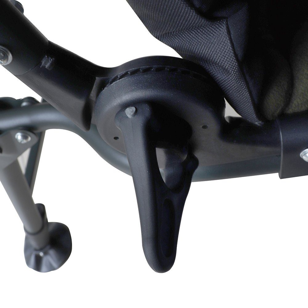 AGEM Angelstuhl Faltbar mit Armlehne Strandstuhl Karpfenstuhl Camping Stuhl Klappbar