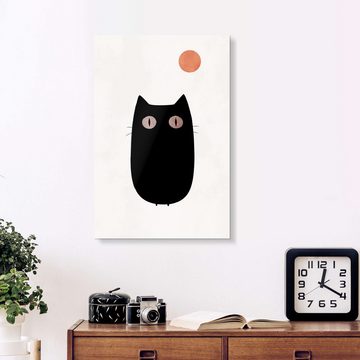 Posterlounge XXL-Wandbild KUBISTIKA, The Cat, Wohnzimmer Skandinavisch Grafikdesign