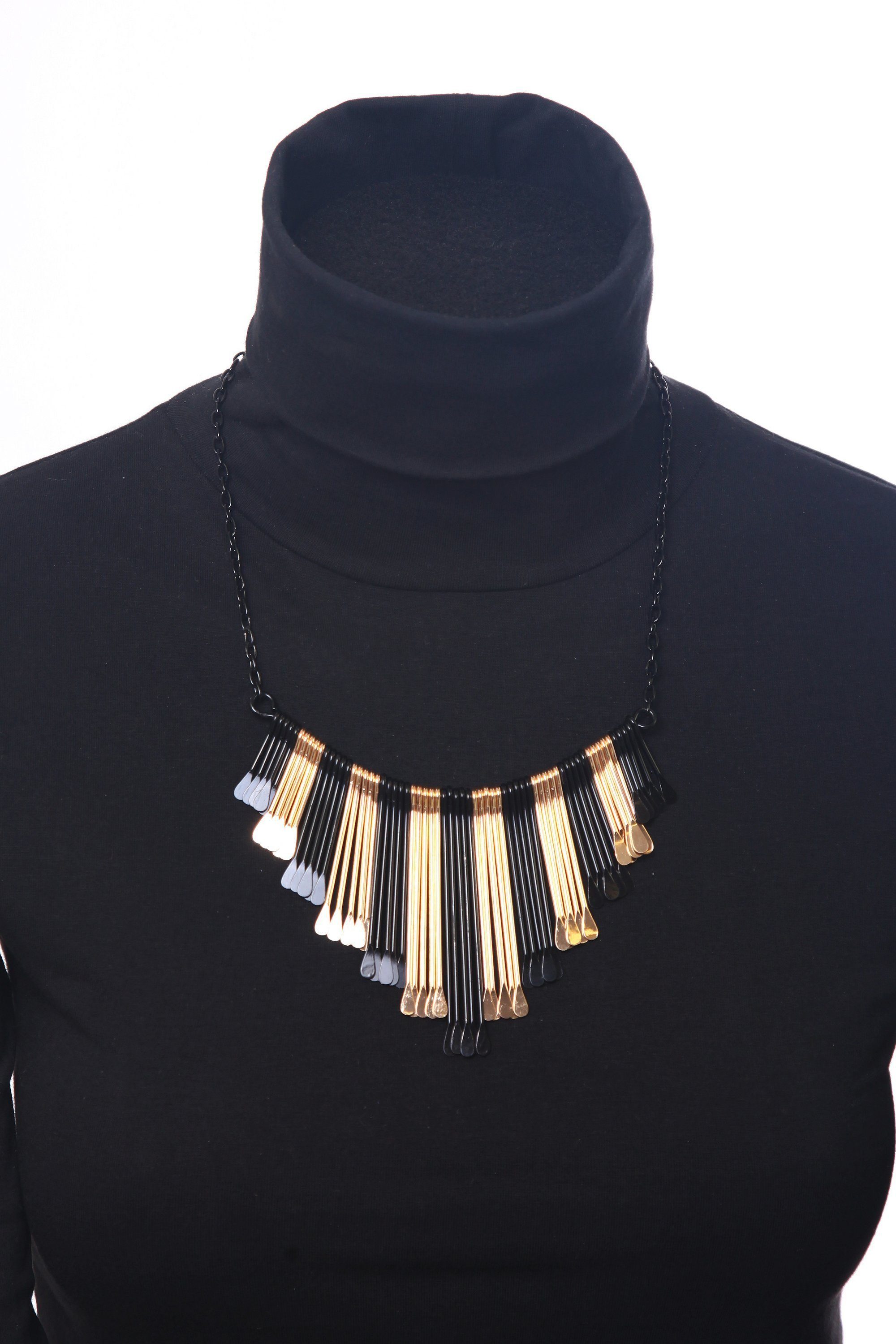 COLLEZIONE ALESSANDRO Statementkette Ulla, mit Metallstäben
