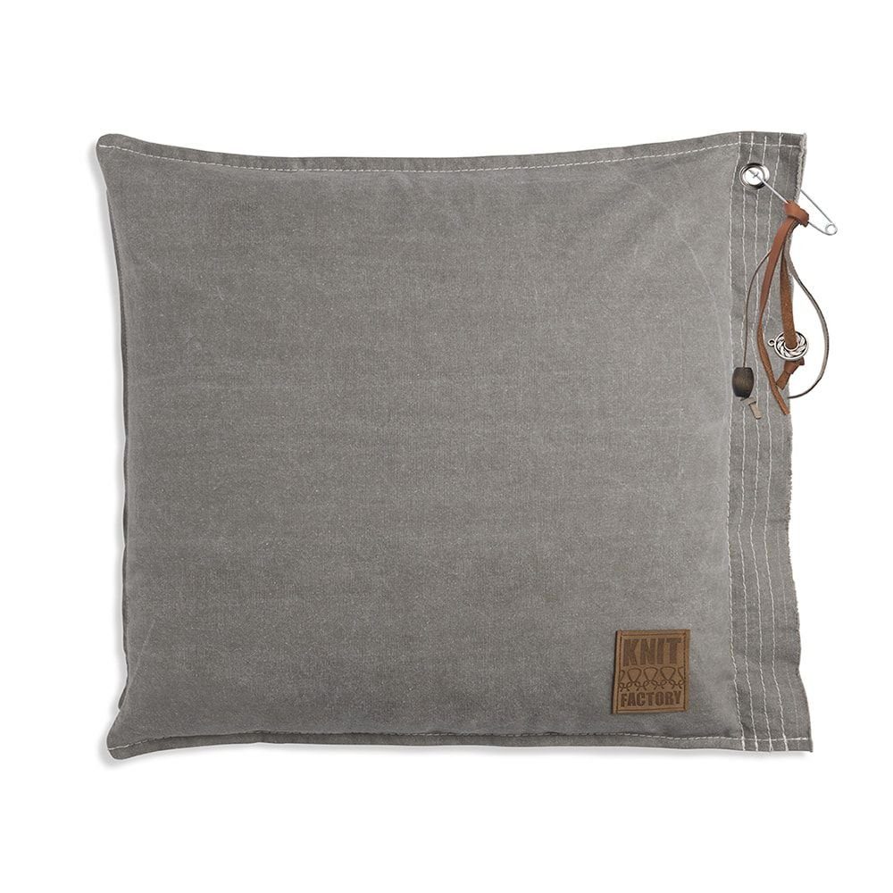 Knit Factory Dekokissen Knit Factory Mara Kissen 50x50 Stone Green 50 x. € 39,94