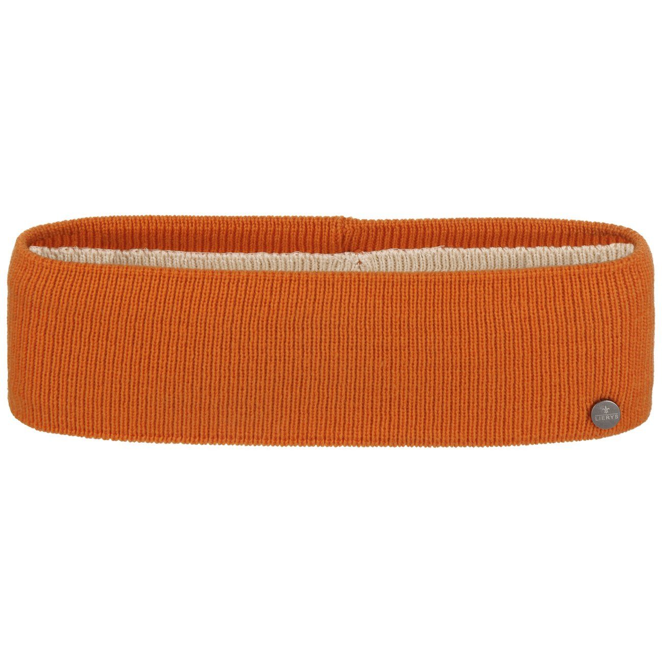 Lierys Stirnband (1-St) Ohrenband mit Futter, orange Made Germany in