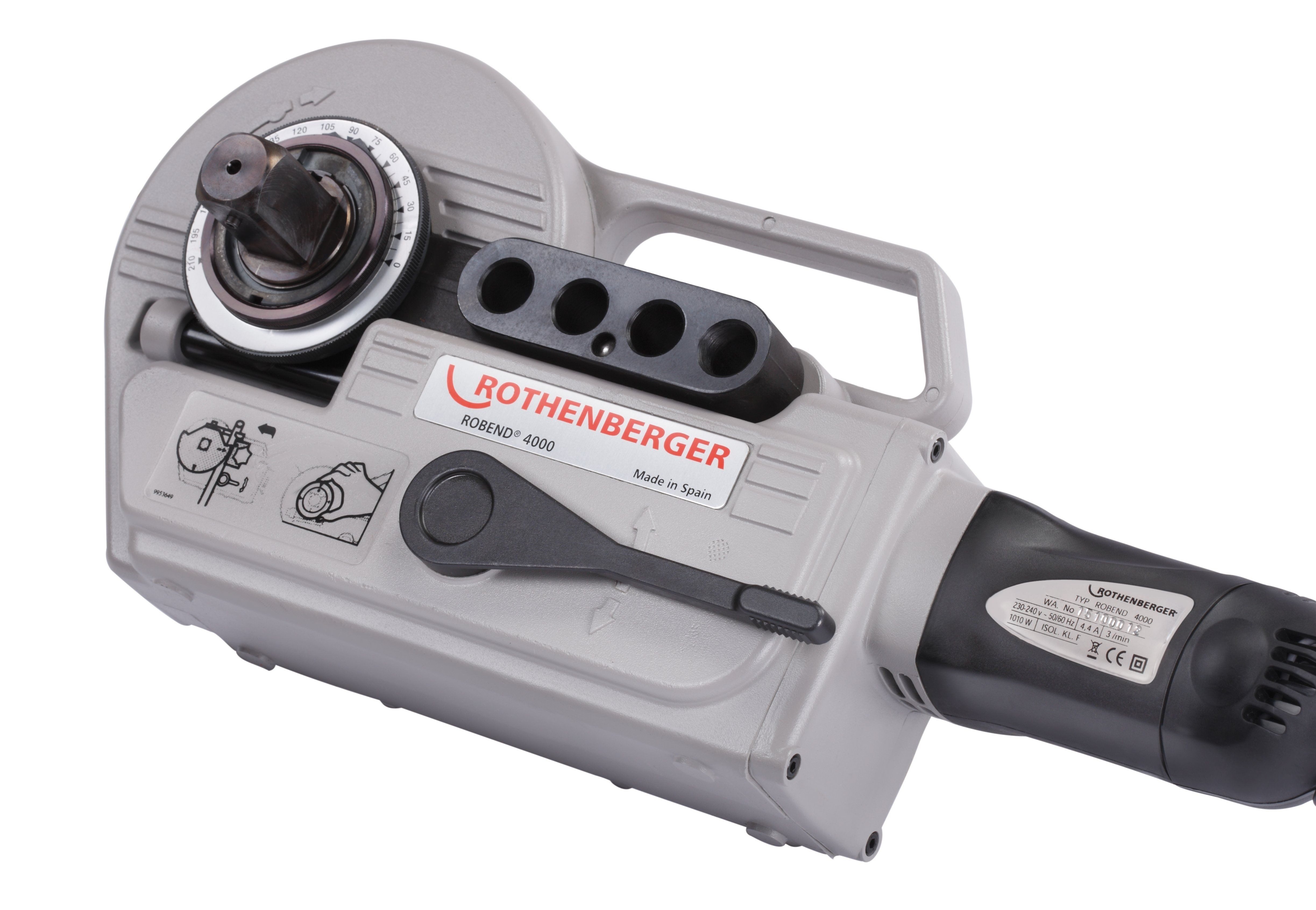 Thumbnail - Rothenberger Rohrbieger Robend 4000 Set Biegegerät 15-18-22-28 mm 230 V Bi, 15 - 28 mm