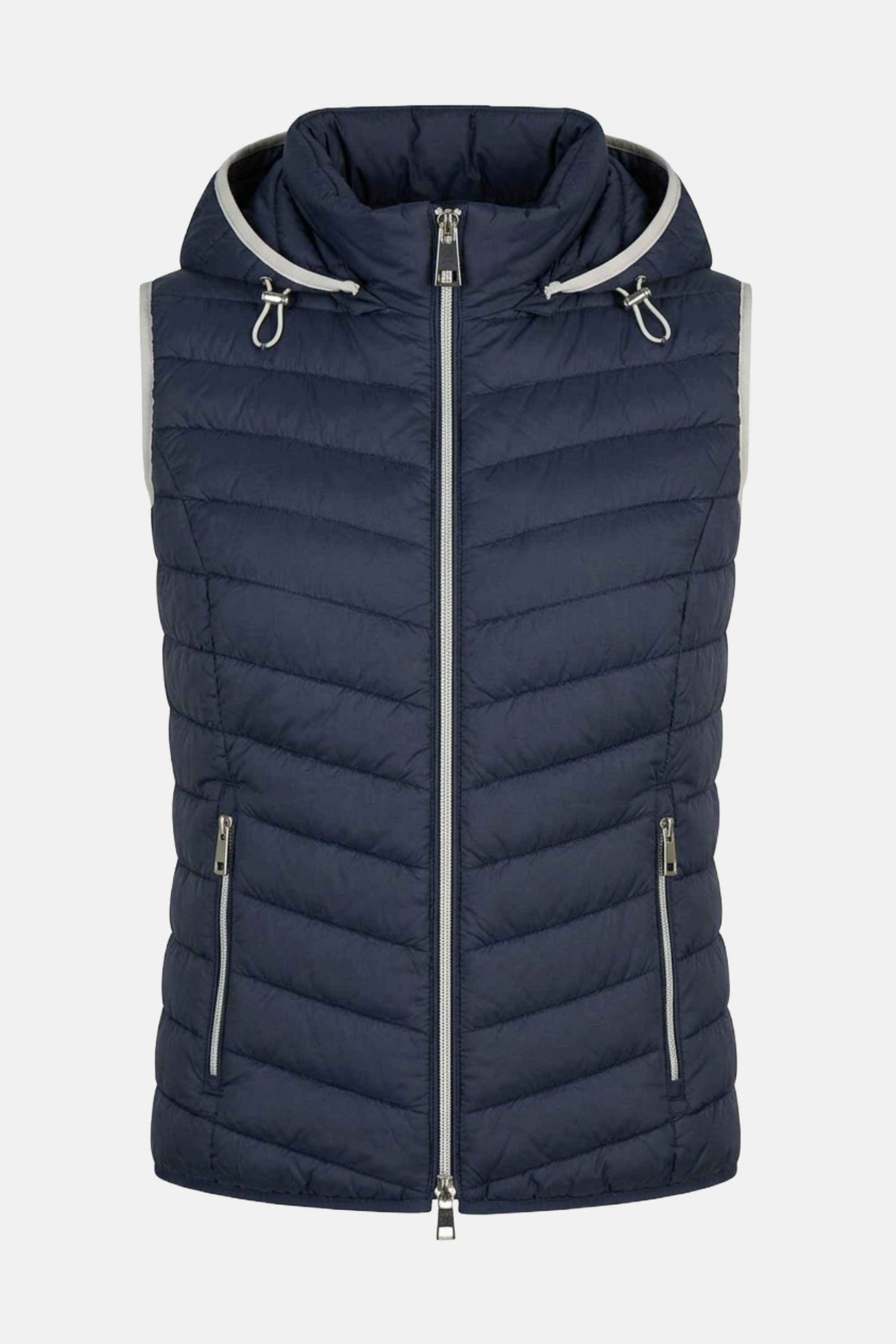 ONUA Steppweste leichte Damenweste mit abnehmbarer Kapuze, Frühlingsweste oder Gilet