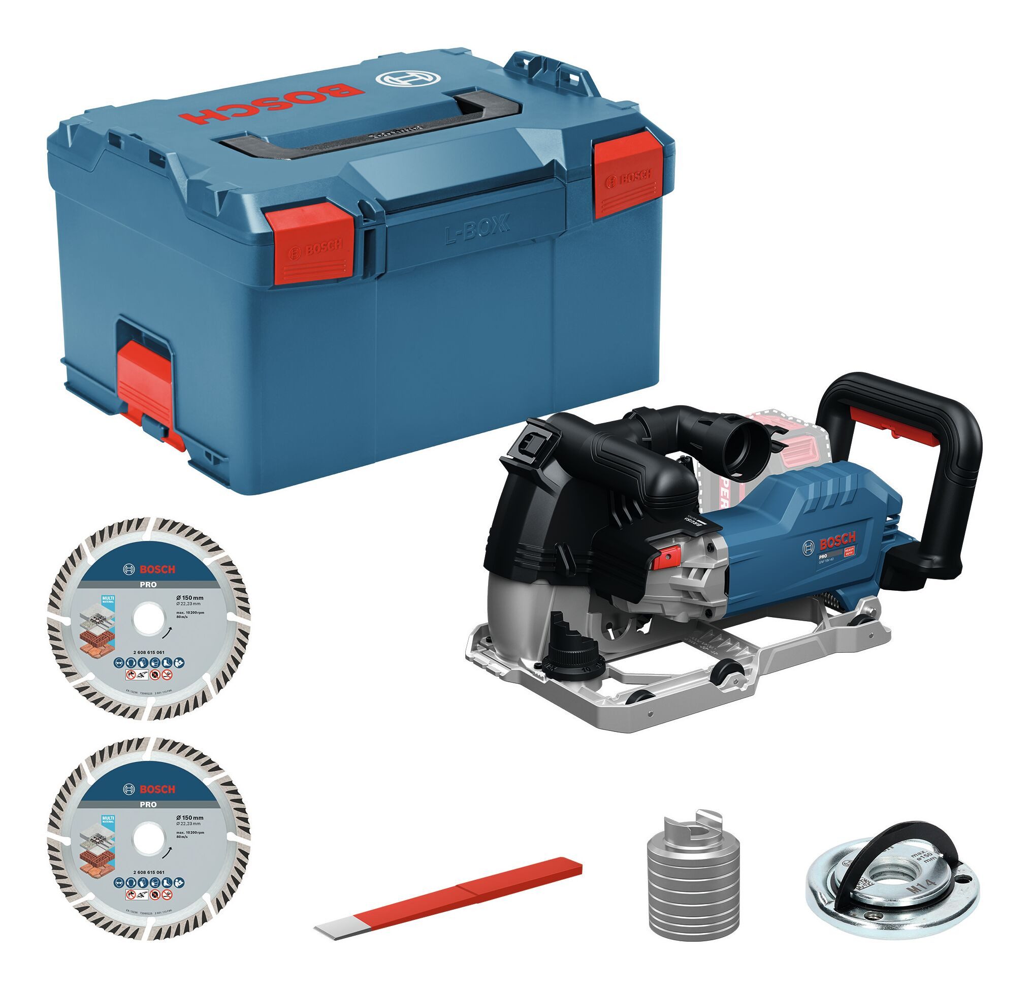 BOSCH Akku-Fräse GNF 18V-40, 18 in V, Mauernutfräse Ohne Akku - in L-BOXX 238
