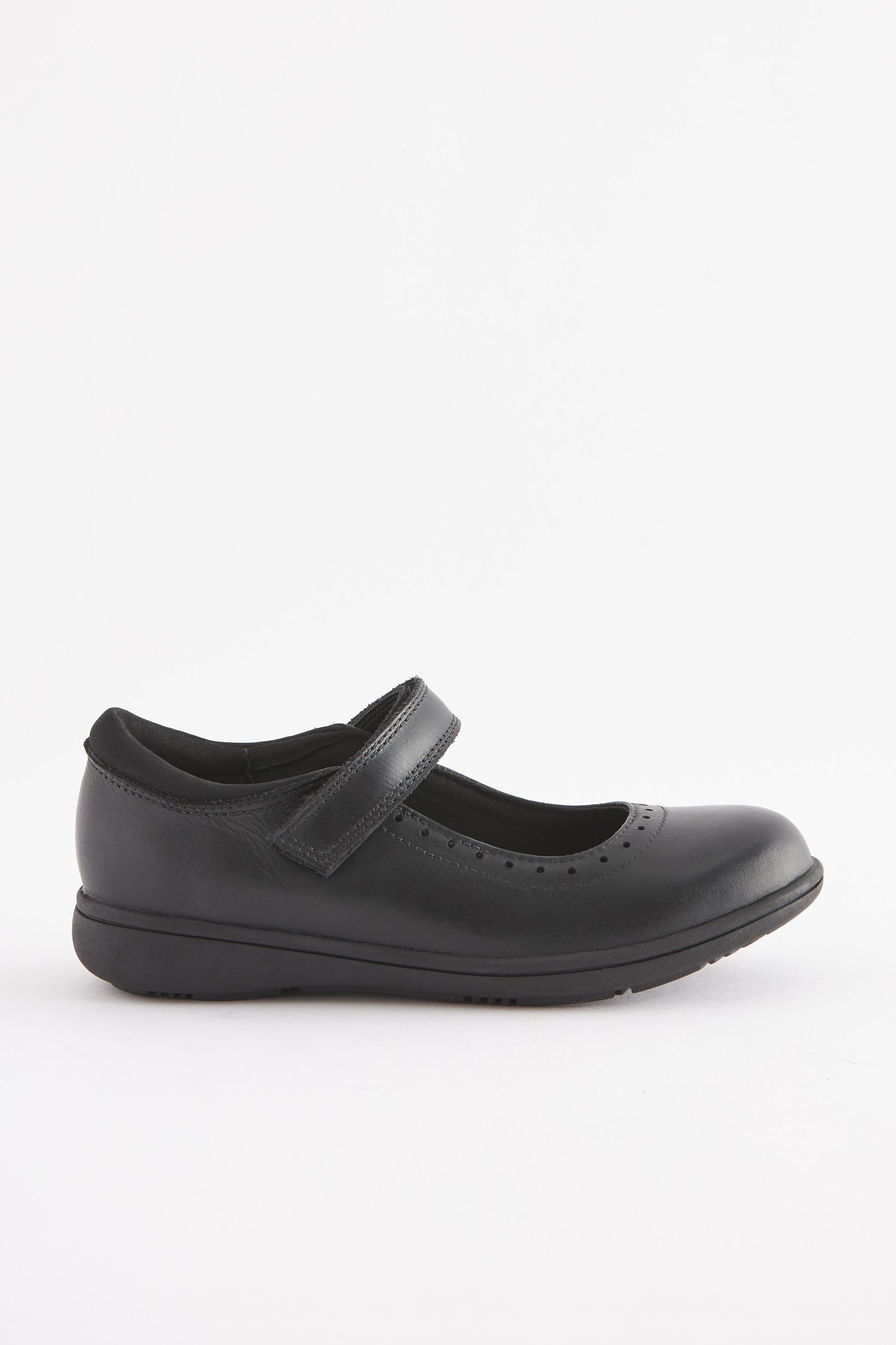 Next Mary-Jane-Lederschuhe mit Brogue-Detail Mary-Jane-Schuhe