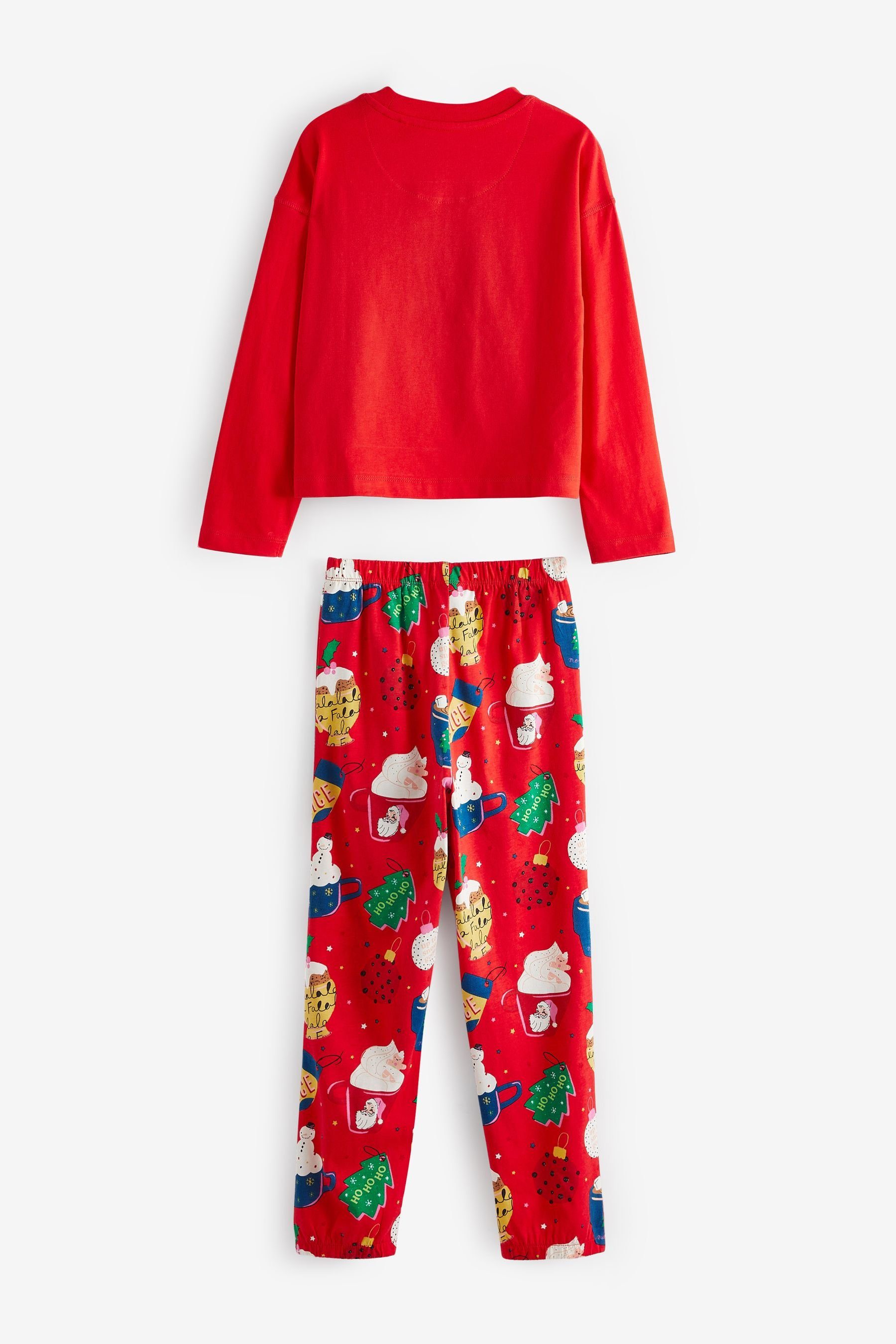 Pyjama Next Weihnachtlicher tlg) (2 Schlafanzug