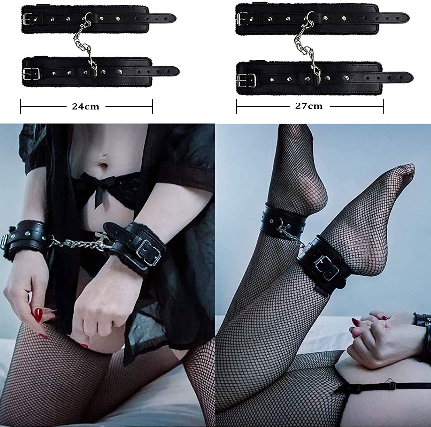 Bondage Toggle mit Liebhaber Nippelklemmen Set Schwarz SM Sex Bondage Set m Paare 11 Bondage Stück Peitsche Toy Bondage-Set 10 Anfänger Baumwollseil Set für Vaxiuja