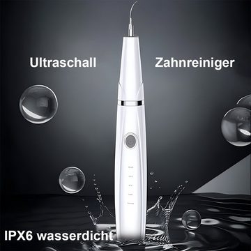 DOPWii Schall-Zahnreinigungsgerät Ultraschall-Zahnsteinentferner, XPX6-Elektroreiniger, 500-mAh-Akku