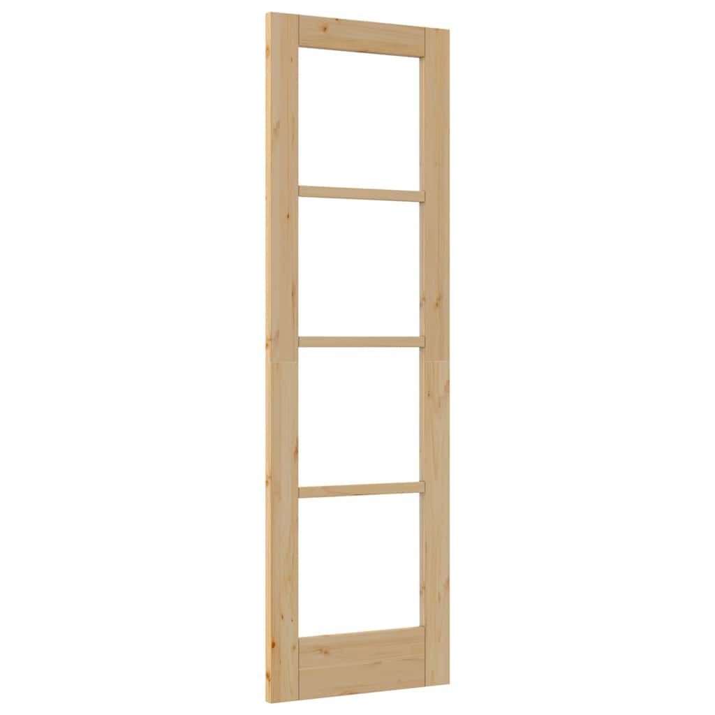 vidaXL Haustür Interior Tür ORKDAL Braun 61 x 198,5 cm (1-St)