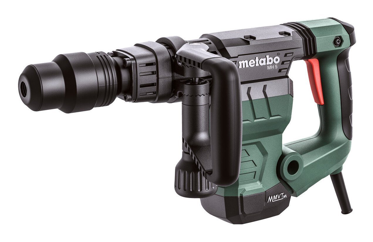 metabo Молоты MH 5, 1100 in W, für SDS-max, Meißelhammer im Kunststoffkoffer