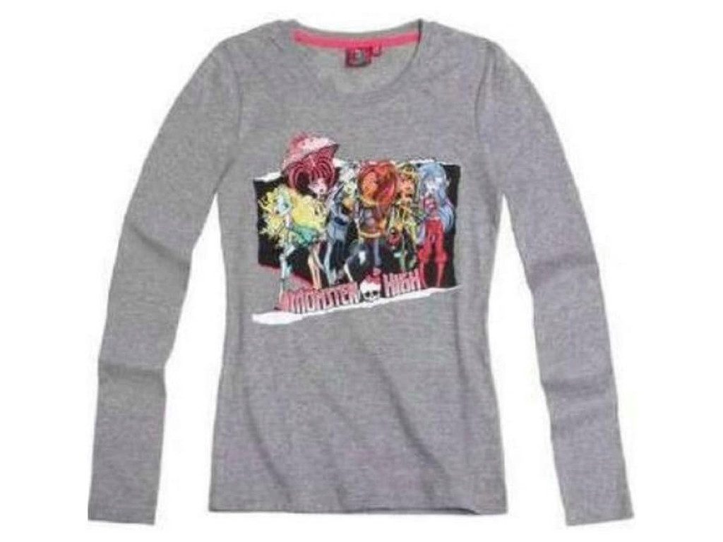 Monster High Langarmshirt Draculaura, Frankie Steen und Clawdeen Wolf