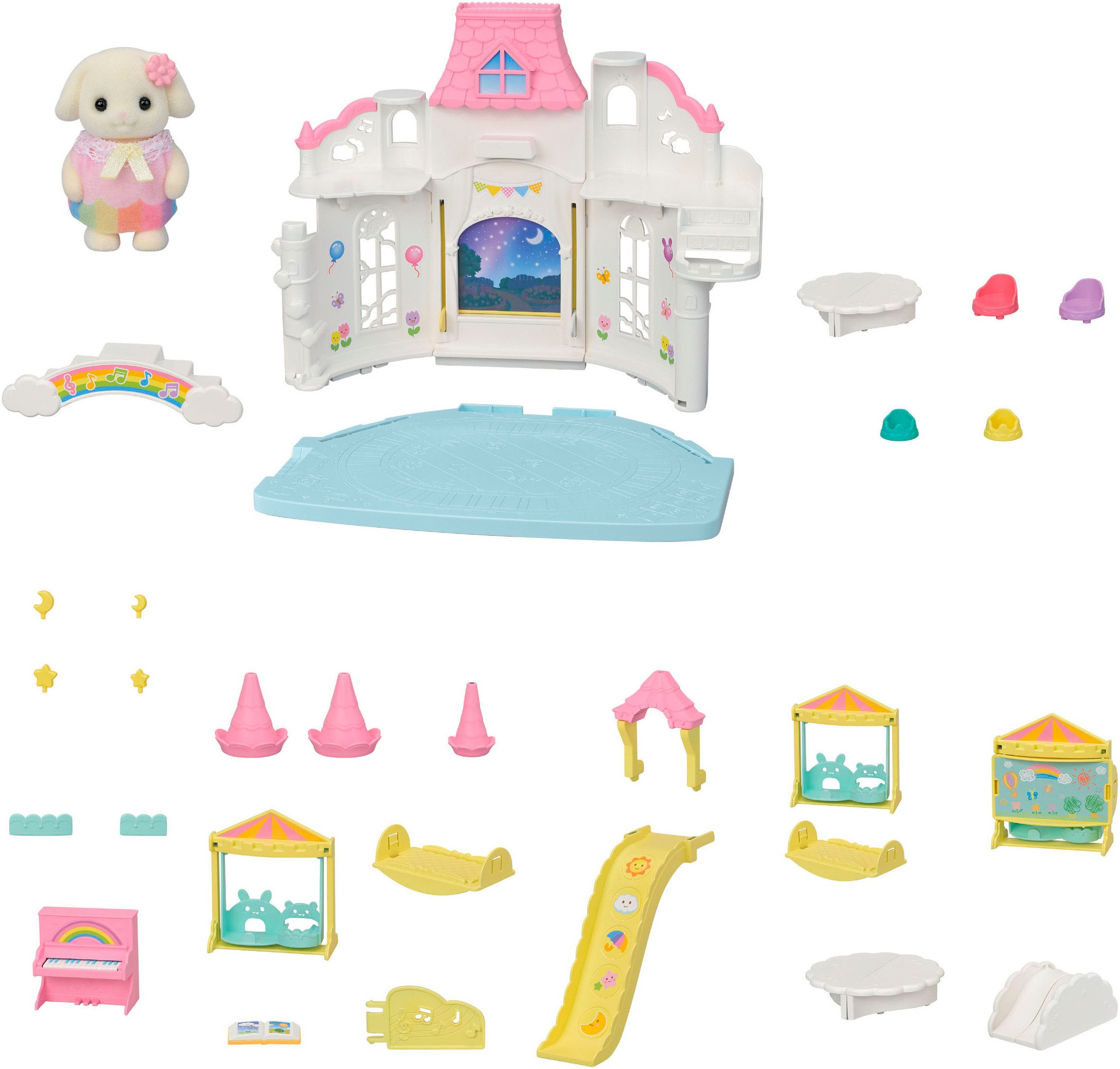Sylvanian Families Spielwelt Erlebniskindergarten - Sonnenschloss (5743)