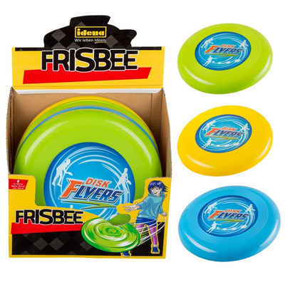 Idena Wurfscheibe Idena 40005 - Frisbee, ca. 19 cm, sortiert, ideal für den Sommer, im