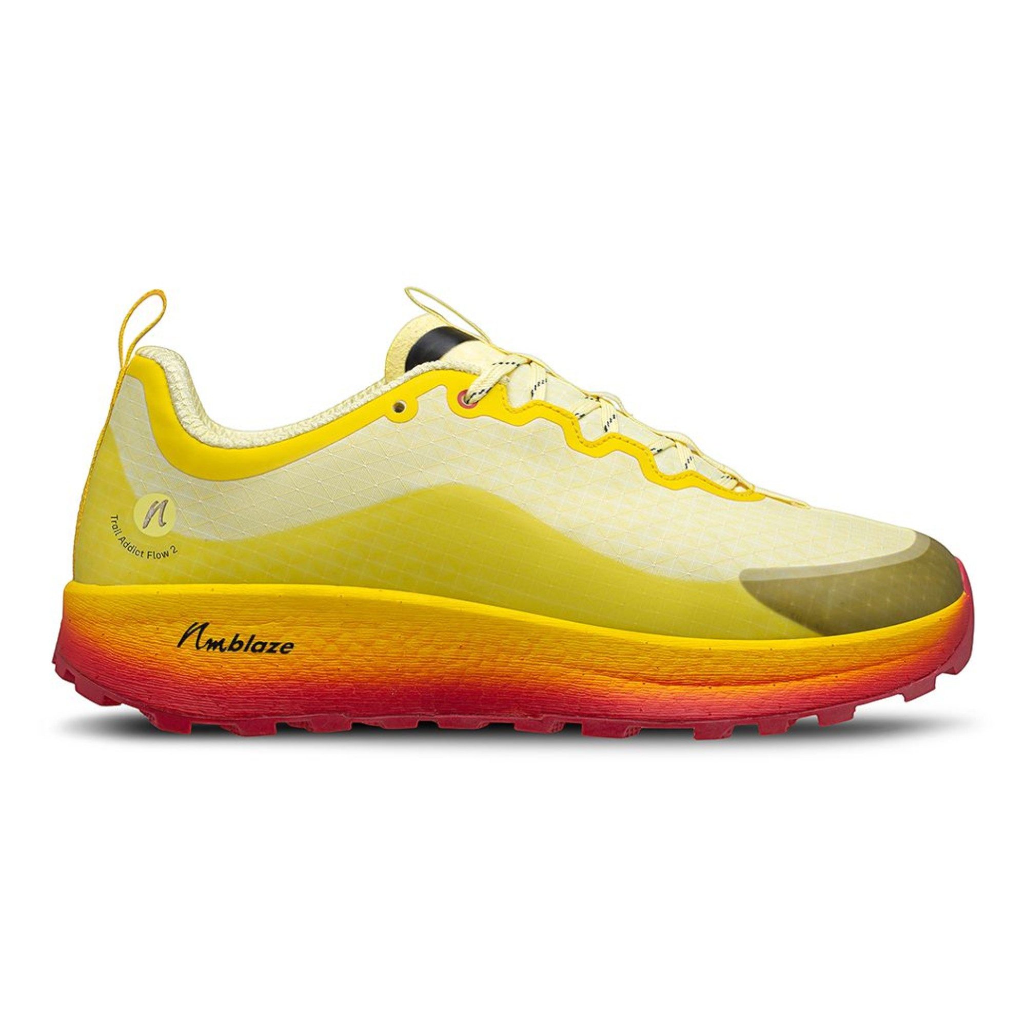Joe Nimble Addict Flow Trail 2 gelb/rot Herren Laufschuh