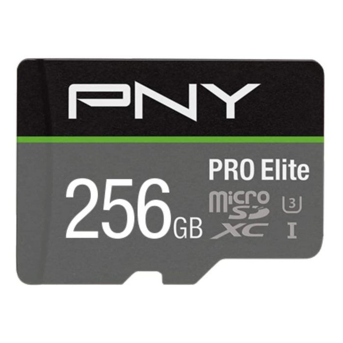 PNY SD MicroSD XC Card PNY Pro Elite - Speicherkarte - 256GB Speicherkarte (256 GB GB)