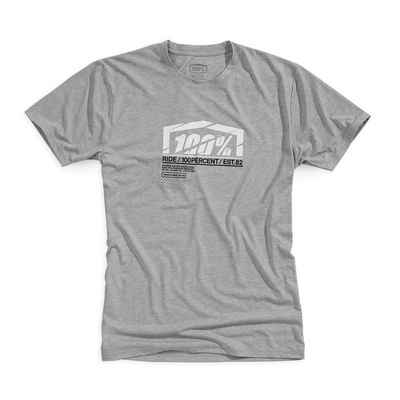 100% T-Shirt T-Shirts 100% Assent Tech T-Shirt - Grau S- (1-tlg)