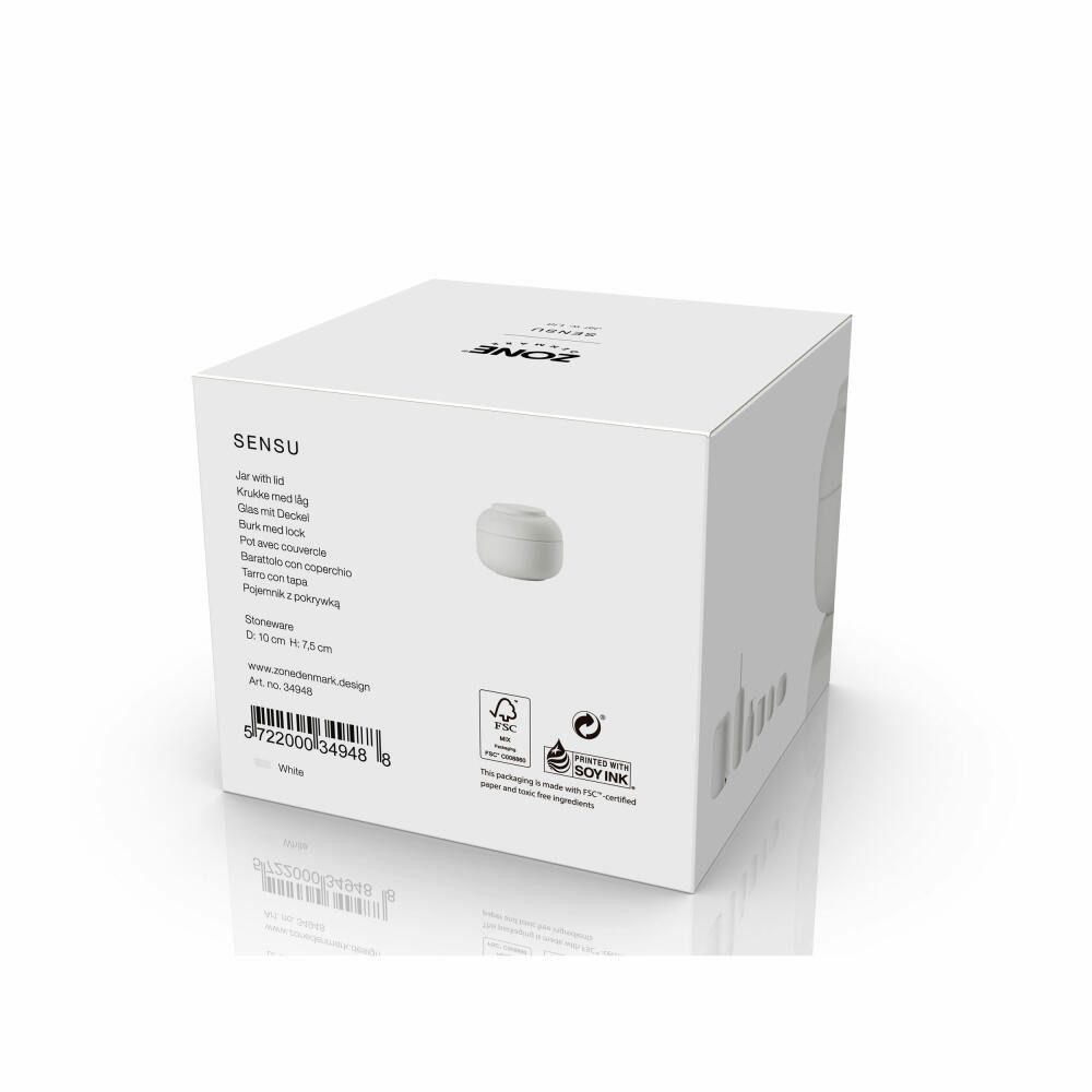 Zone Denmark Aufbewahrungsdose Sensu White, 10 x 7.5 cm