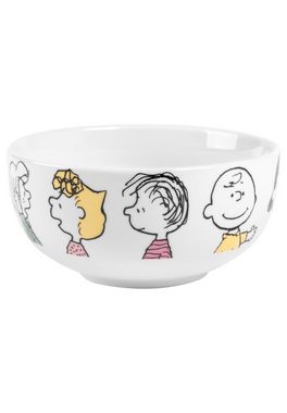 United Labels® Frühstücks-Geschirrset Snoopy Geschirr Set 3-tlg - Family, Porzellan