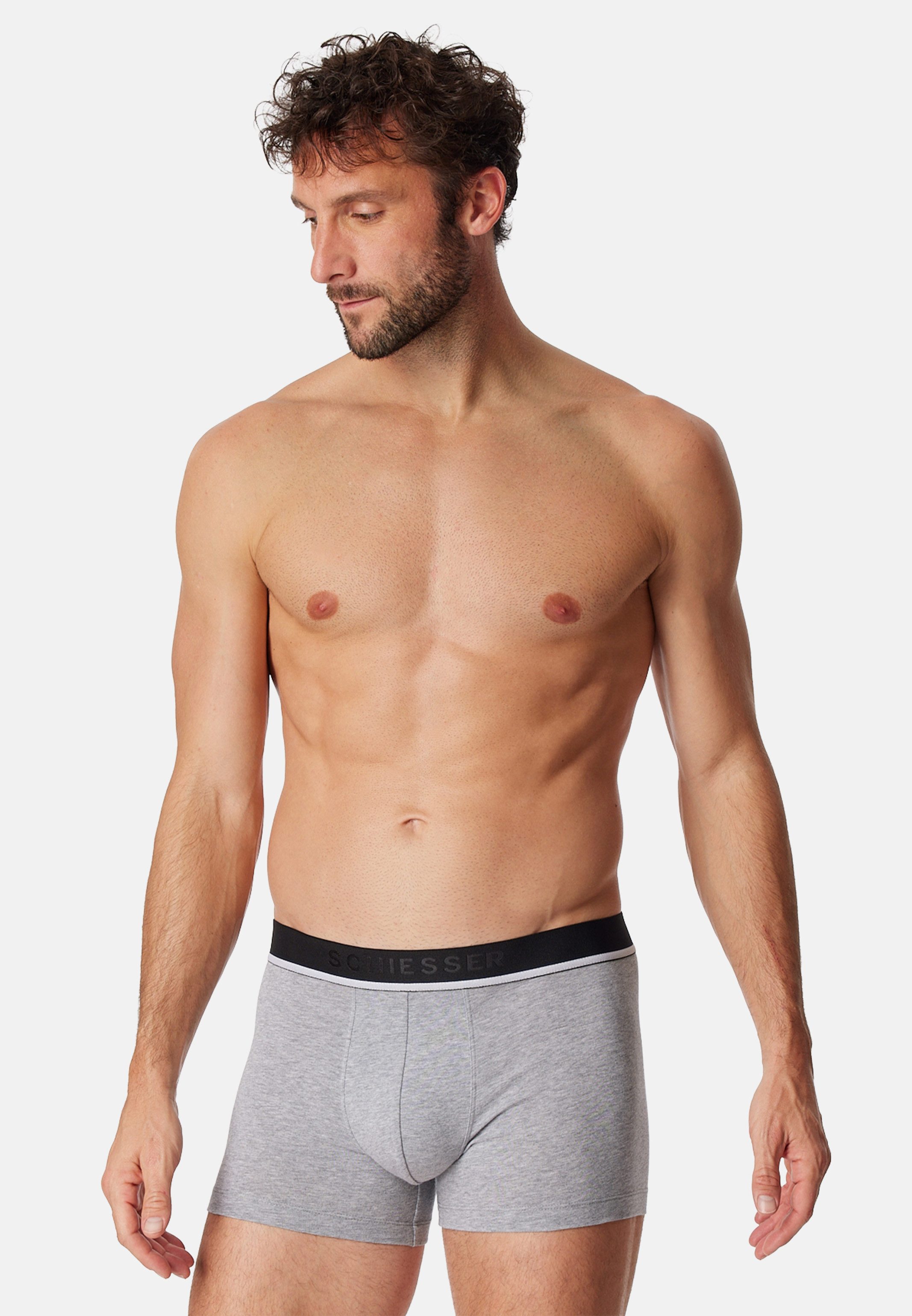Schiesser Retro Boxer 3er Pack - 95/5 - Cotton (Spar-Set) Retro Short / Pant - Baumwolle - ohne Eingriff – Bild 5 von 5