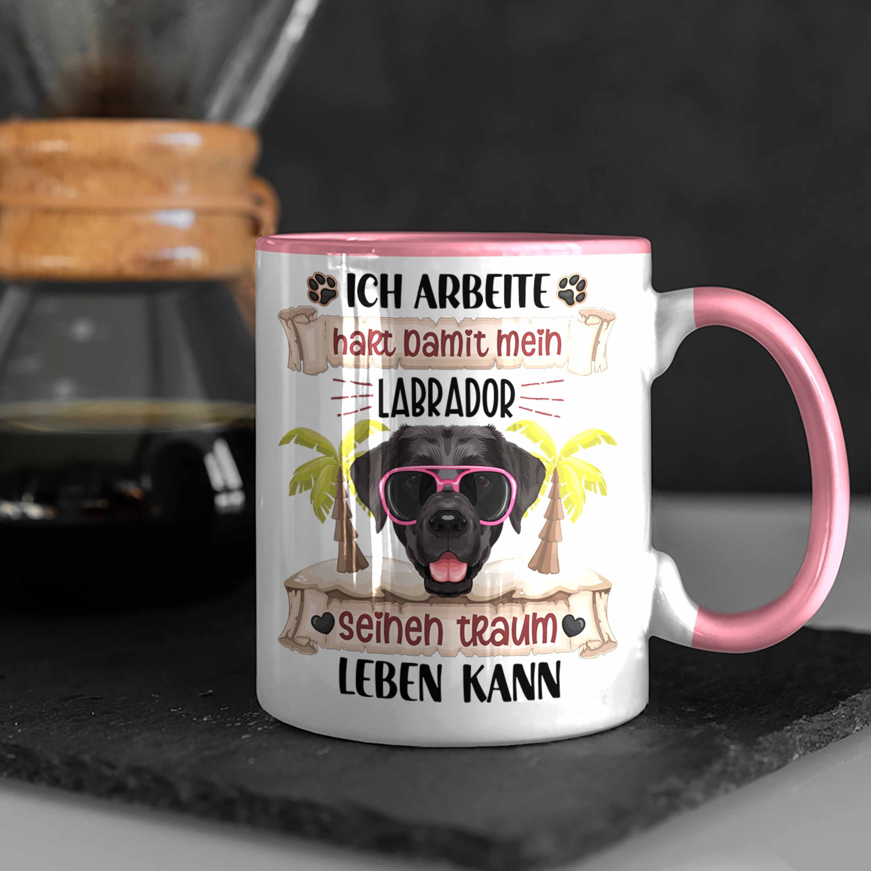 Labrador Tasse Ge Liebhaber Trendation Geschenk Spruch Rosa Labrador Tasse Lustiger Besitzer