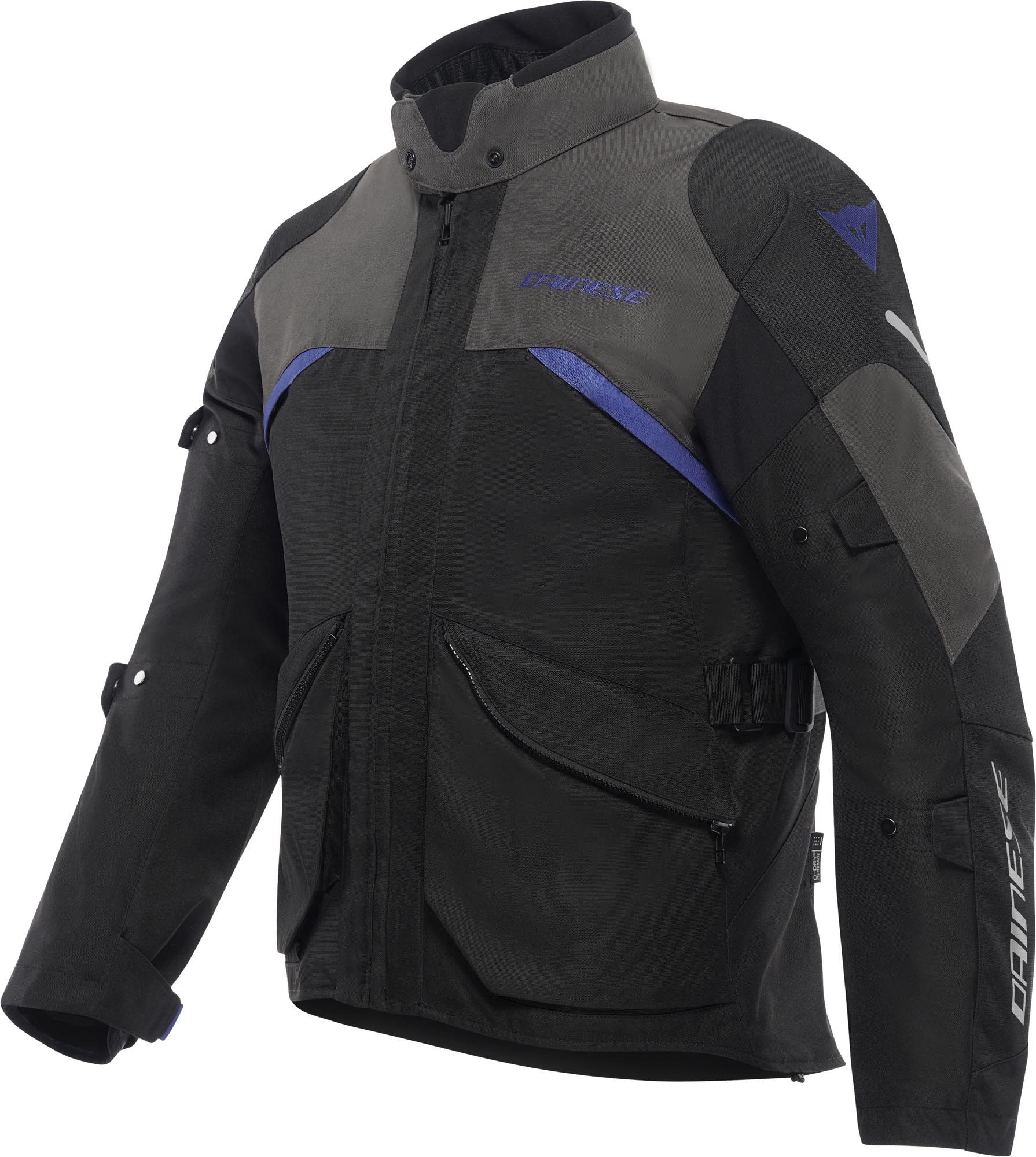Dainese Motorradjacke Tempest 4 D-Dry Motorrad Textiljacke Airbag vorbereitet,Rückenprotektor vorbereitet,Brustprotektor vor