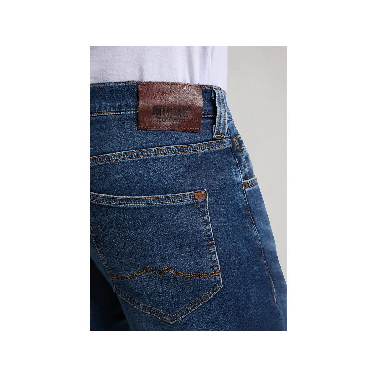 5-Pocket-Jeans (1-tlg) blau MUSTANG