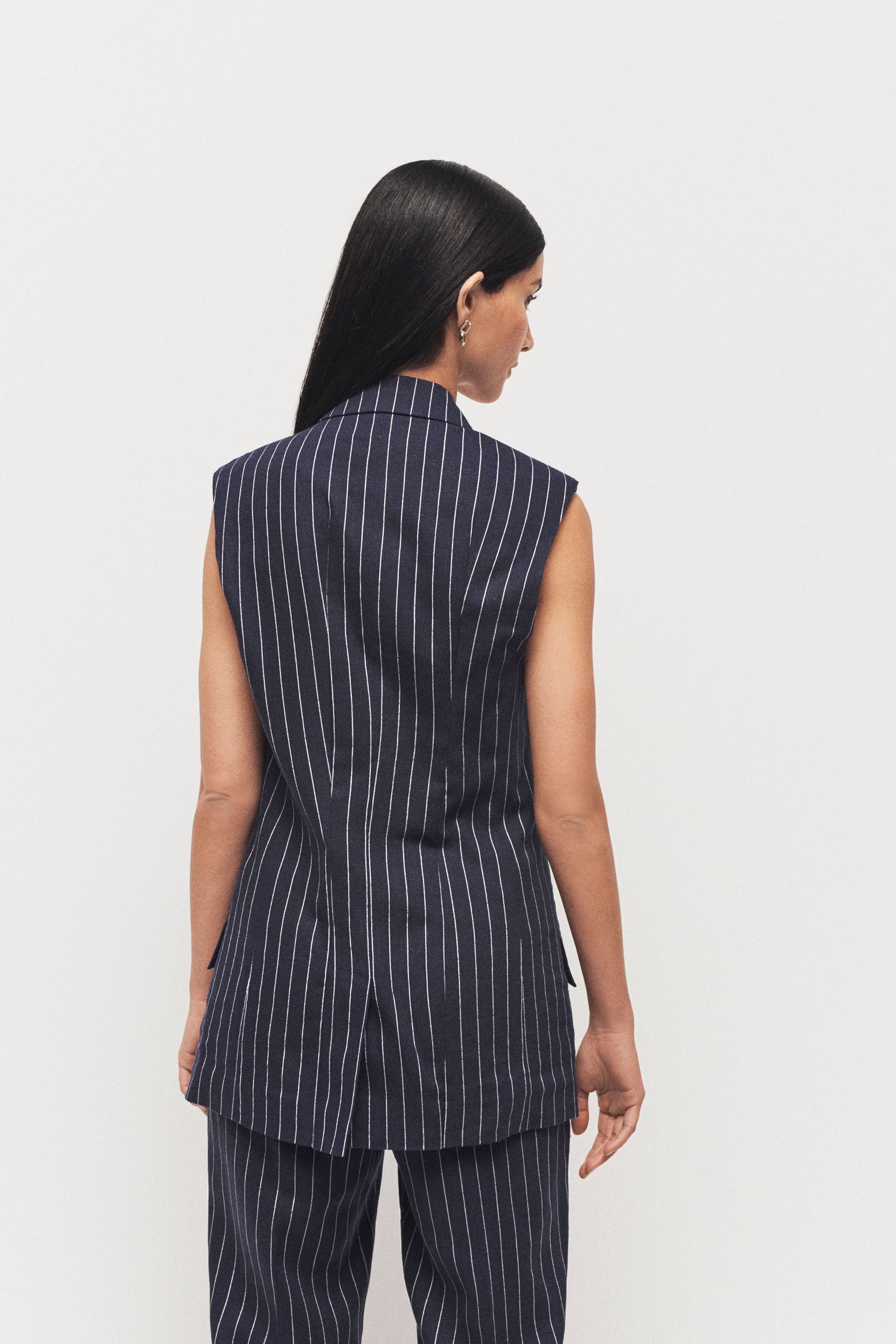 Next Jackenblazer Zweireihiger, ärmelloser Blazer mit günstig online kaufen