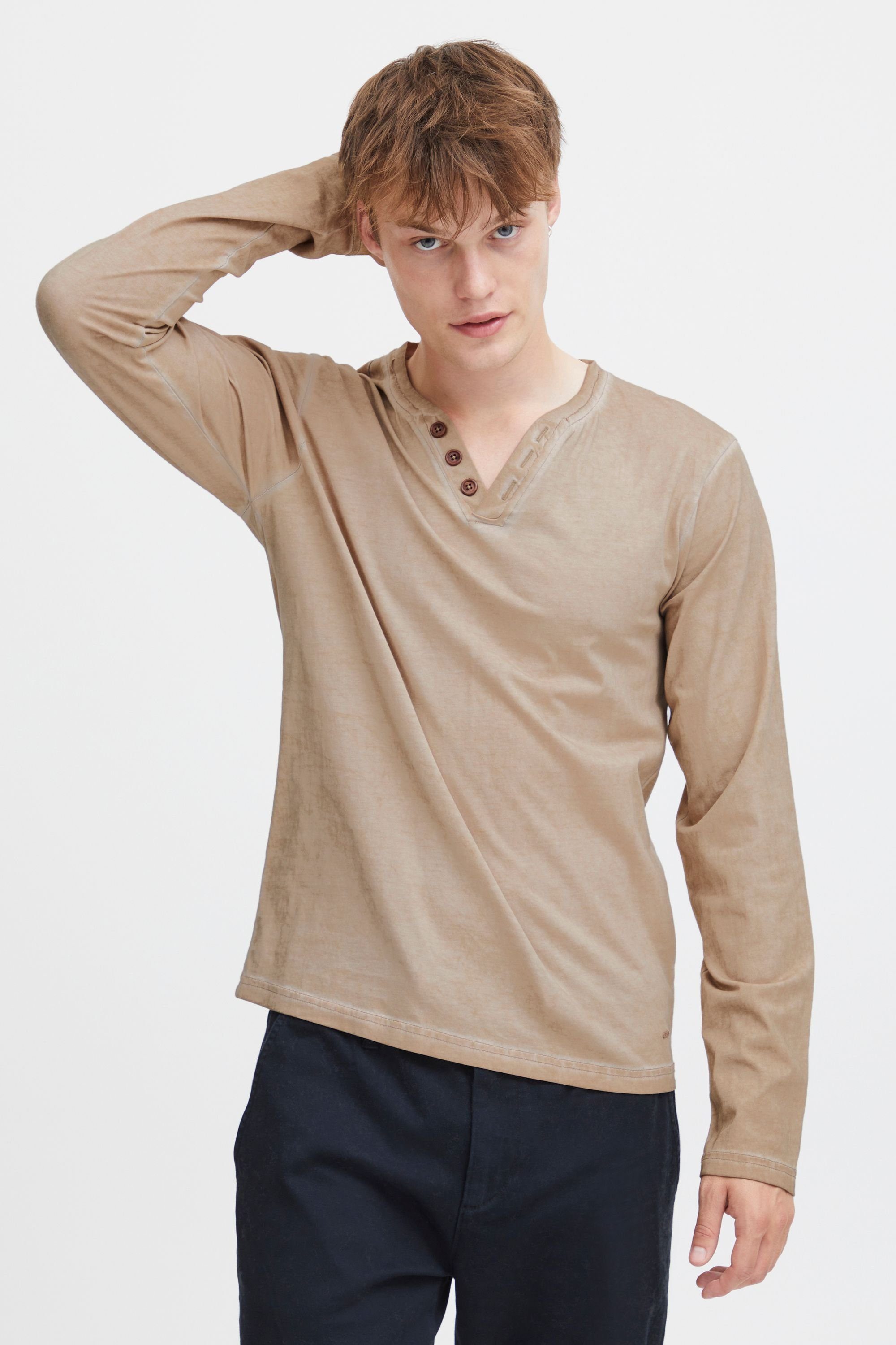 !Solid Langarmshirt SDTinox (795409) DUNE