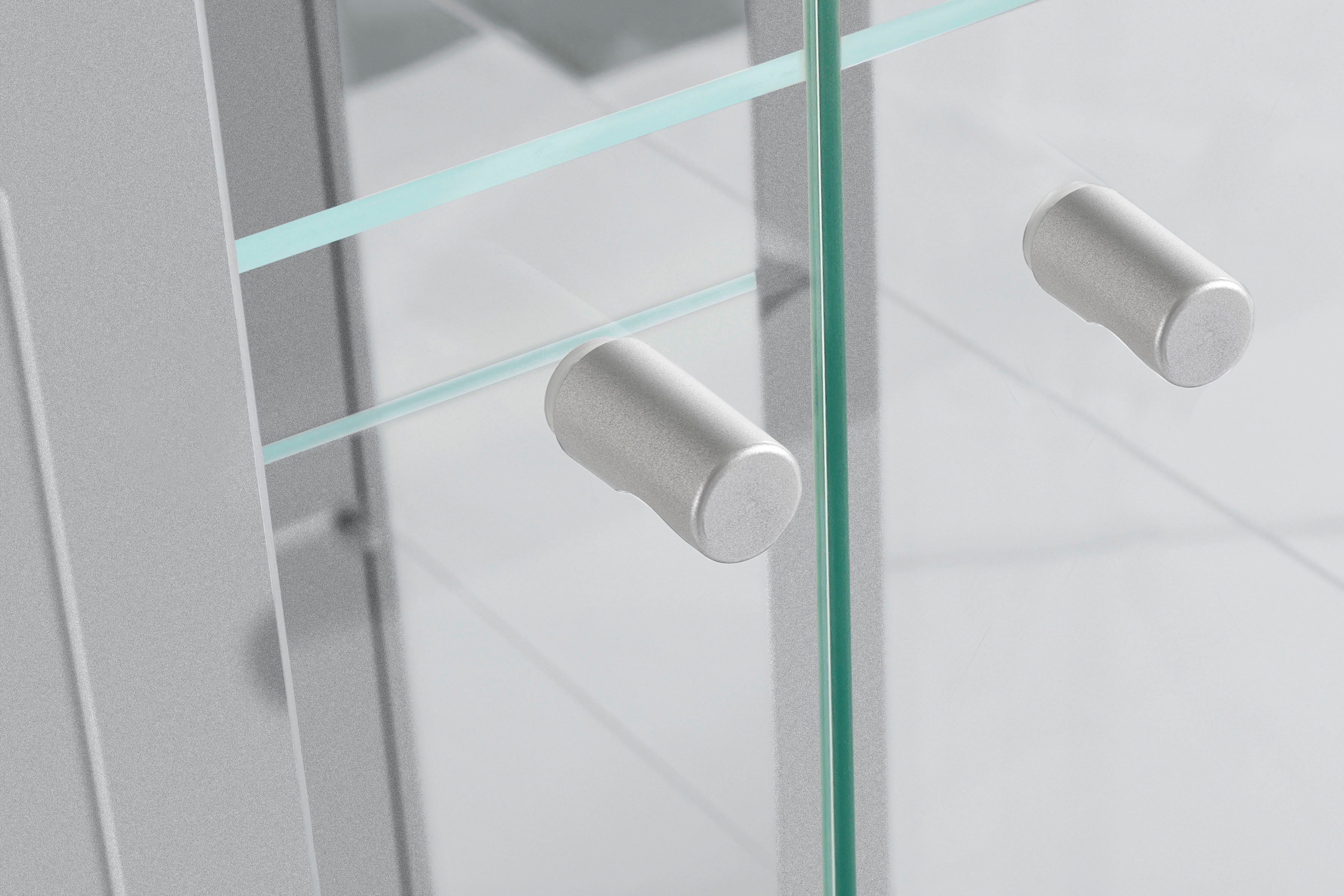 fif möbel Vitrine OPTIMA Standvitrine, Vitrinenschrank, Glasvitrine, Sammlervitrine