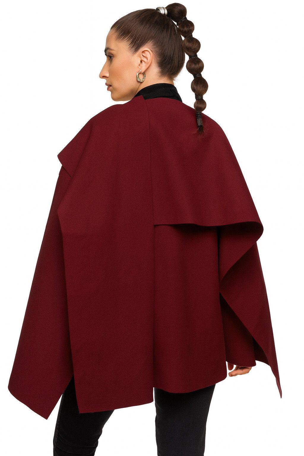 Worldclassca Poncho Worldclassca Poncho Crop Jacke Elegant Umhang Oberteil günstig online kaufen