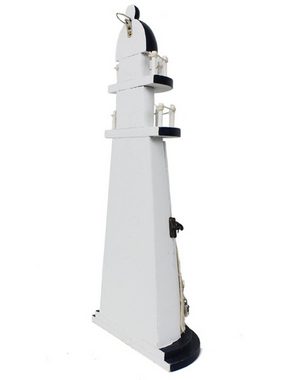Yudu Wanddekoobjekt Deko-Leuchtturm Holz Regal Maritime hinstellen/aufhängen