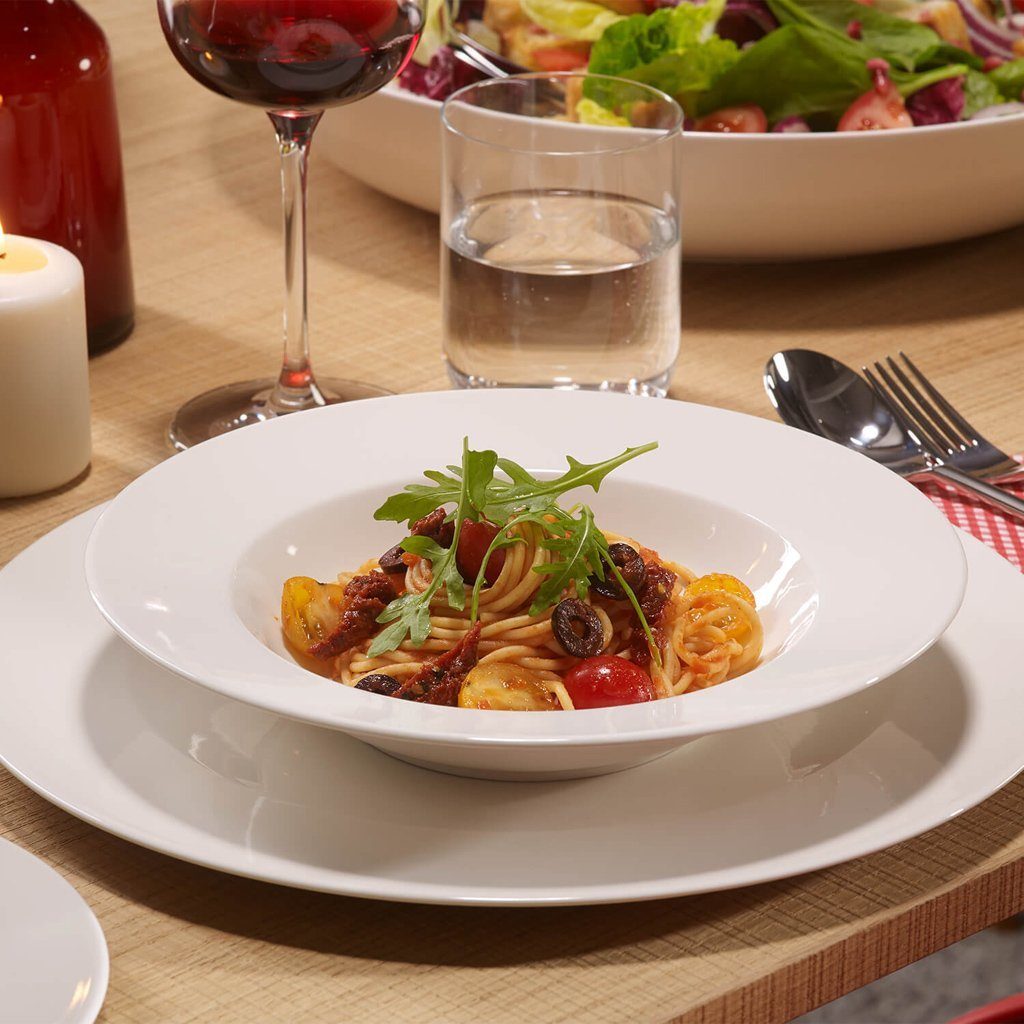 Villeroy & Boch Platzteller For Me Platzteller, 1-tlg., Premium Porcelain, mikrow.- & spülm.sicher, Made in Germany