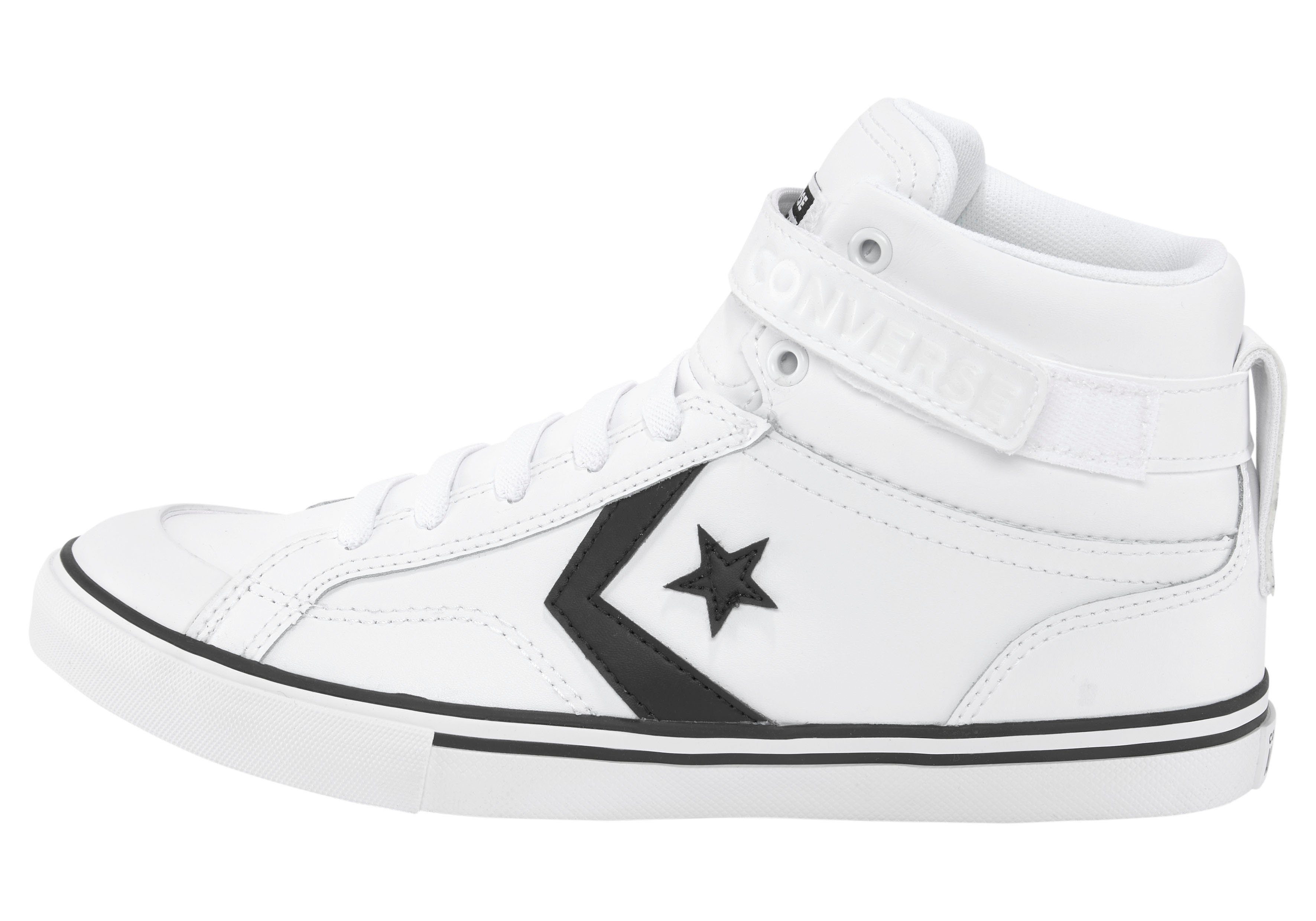 STRAP PRO BLAZE Sneaker LEATHER Converse weiß-schwarz