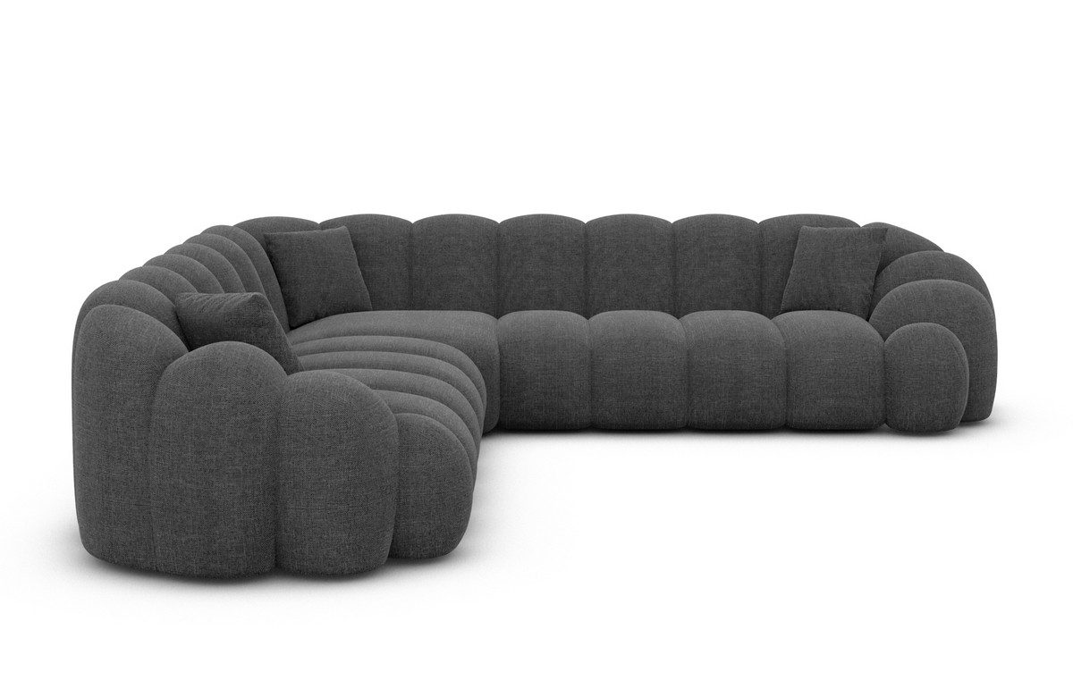 Sofa Dreams Ecksofa Rajada L Form Couch, 4-Sitzer, Design, Eckcouch, Stoffbezug