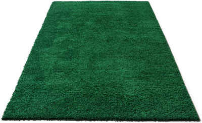 Hochflor-Teppich »Viva«, Home affaire, rechteckig, Höhe 45 mm, Uni Farben, besonders weich und kuschelig, idealer Teppich für Wohnzimmer & Schlafzimmer