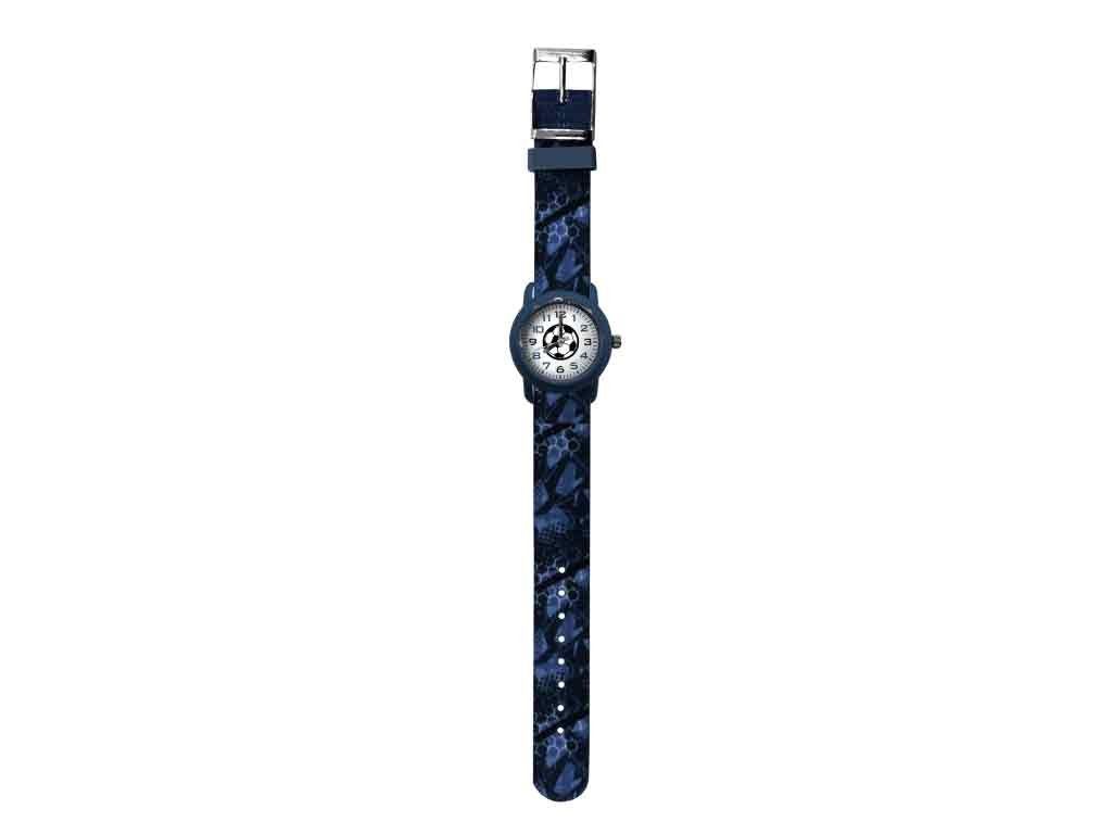 bb Klostermann Automatikuhr Uhr Textil Fußball blau Ki