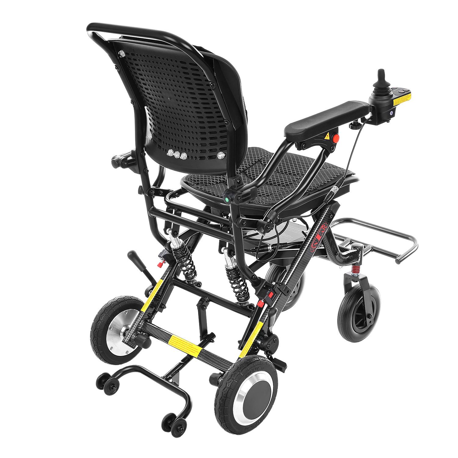 Antar Elektromobil Elektro Carbon Faltrollstuhl Leicht Rollstuhl Rollator bis 120 kg