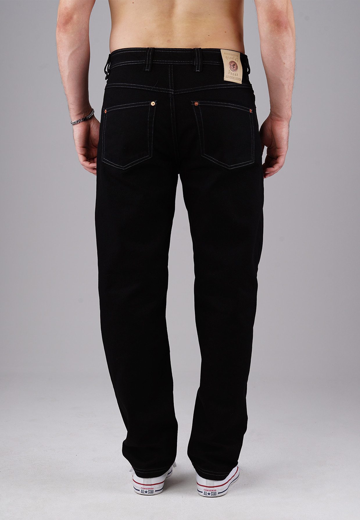 PICALDI Jeans 5-Pocket-Jeans Zicco 473 Platin (1-tlg) Relaxed Karotten-Schn günstig online kaufen