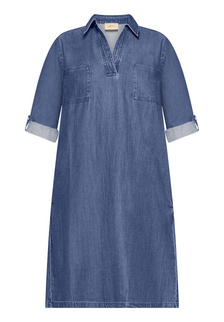 Cartoon Minikleid Kleid Kurz 3/4 Arm