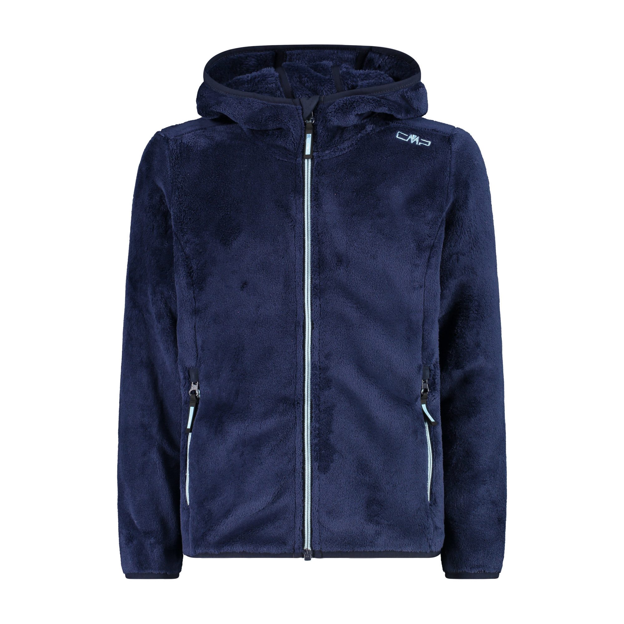 CMP Fleecejacke CMP Mädchen Fleecejacke Girl Jacket Fix Hood 38P1455